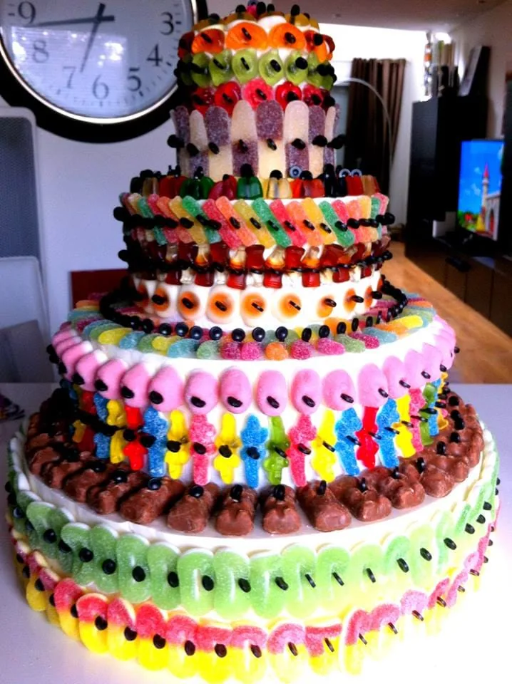 Gâteau de bonbons artisanal — L'atelier de Kashaine