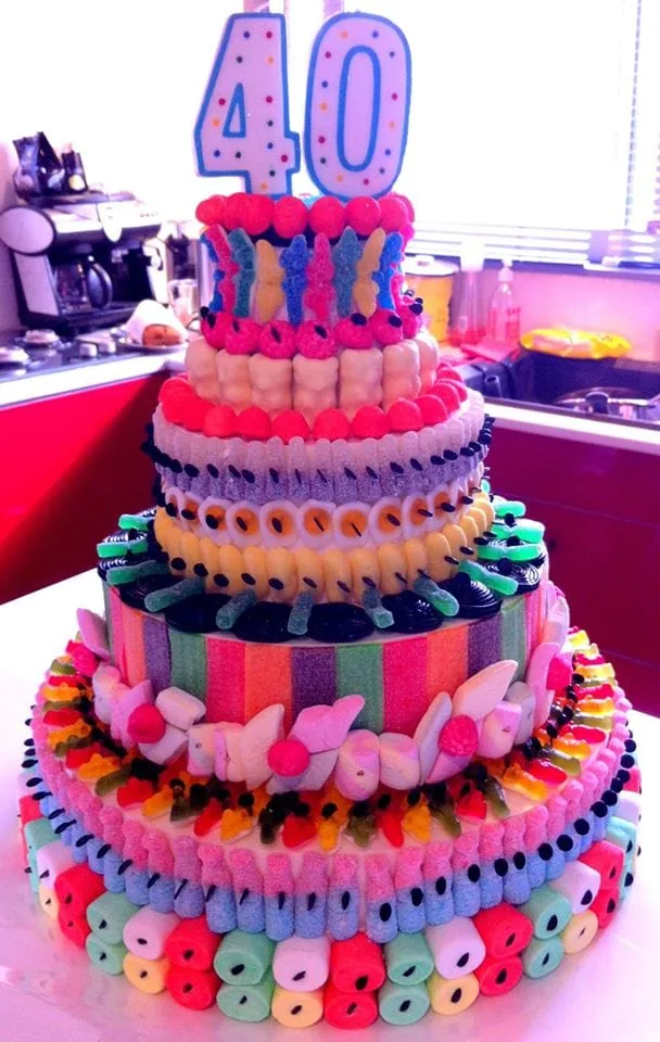 Gâteau de bonbons artisanal — L'atelier de Kashaine