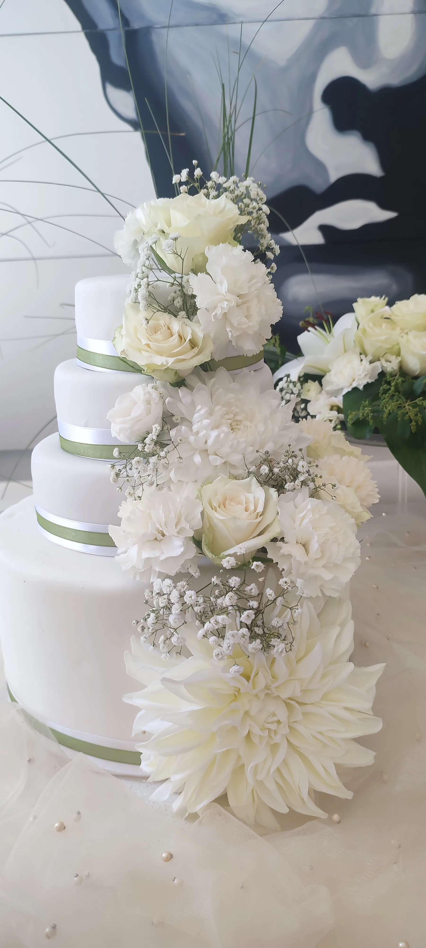 Cake design personnalisé Fleuri — L'atelier de Kashaine