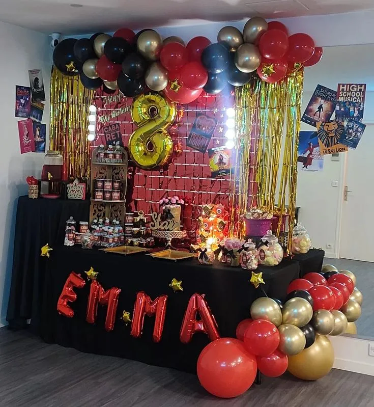 Décoration anniversaire Comédie musicale — L'atelier de Kashaine