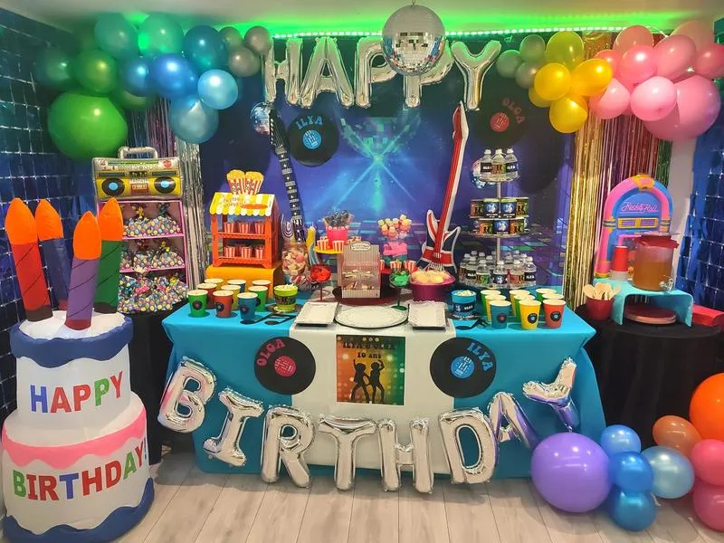 Décoration anniversaire Disco — L'atelier de Kashaine