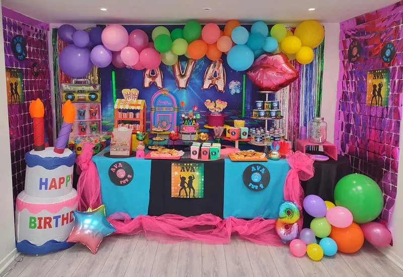 Décoration anniversaire Disco — L'atelier de Kashaine