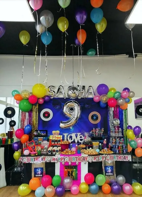 Décoration anniversaire Disco — L'atelier de Kashaine