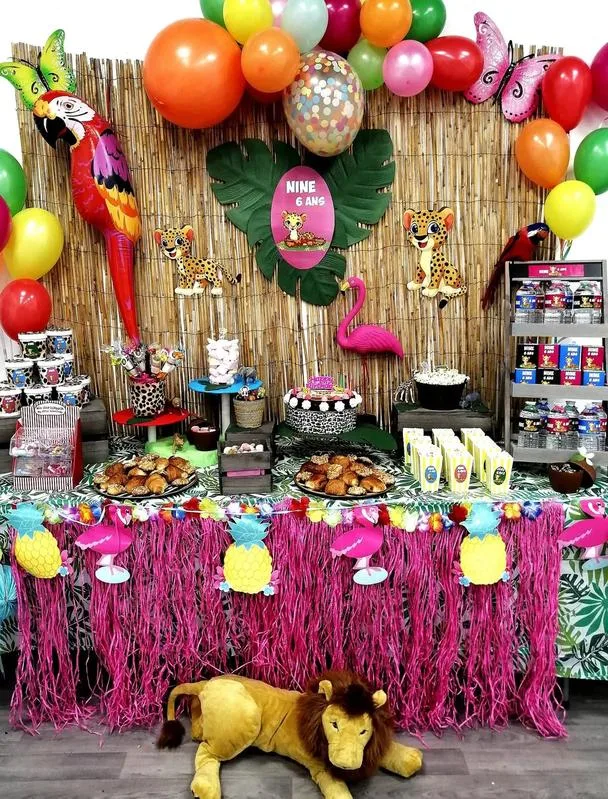 Décoration anniversaire Jungle — L'atelier de Kashaine