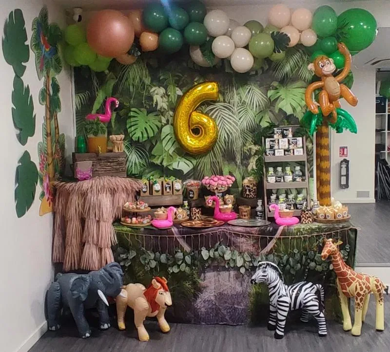 Décoration anniversaire Jungle — L'atelier de Kashaine
