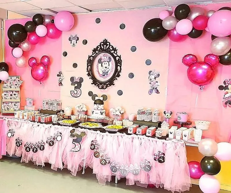 Décoration anniversaire Minnie — L'atelier de Kashaine