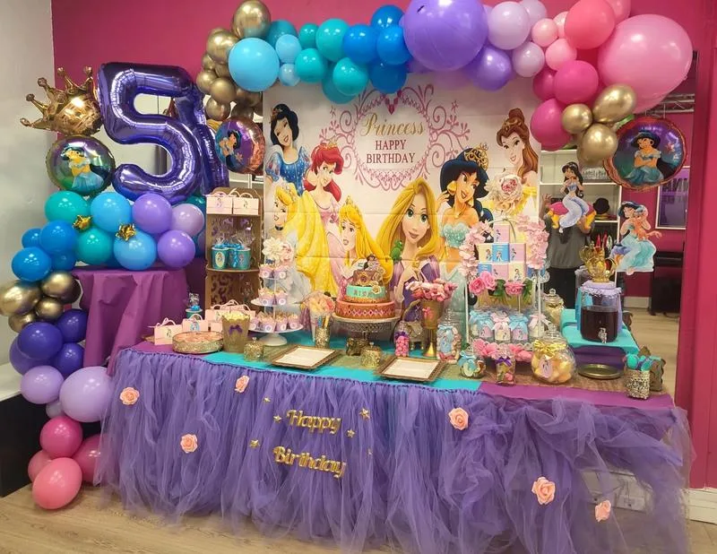 Décoration anniversaire Princesse — L'atelier de Kashaine