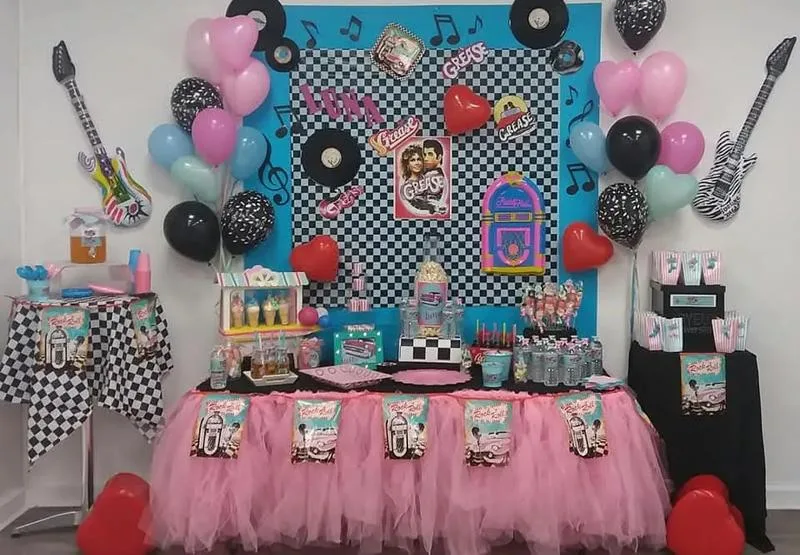 Décoration anniversaire Rock — L'atelier de Kashaine