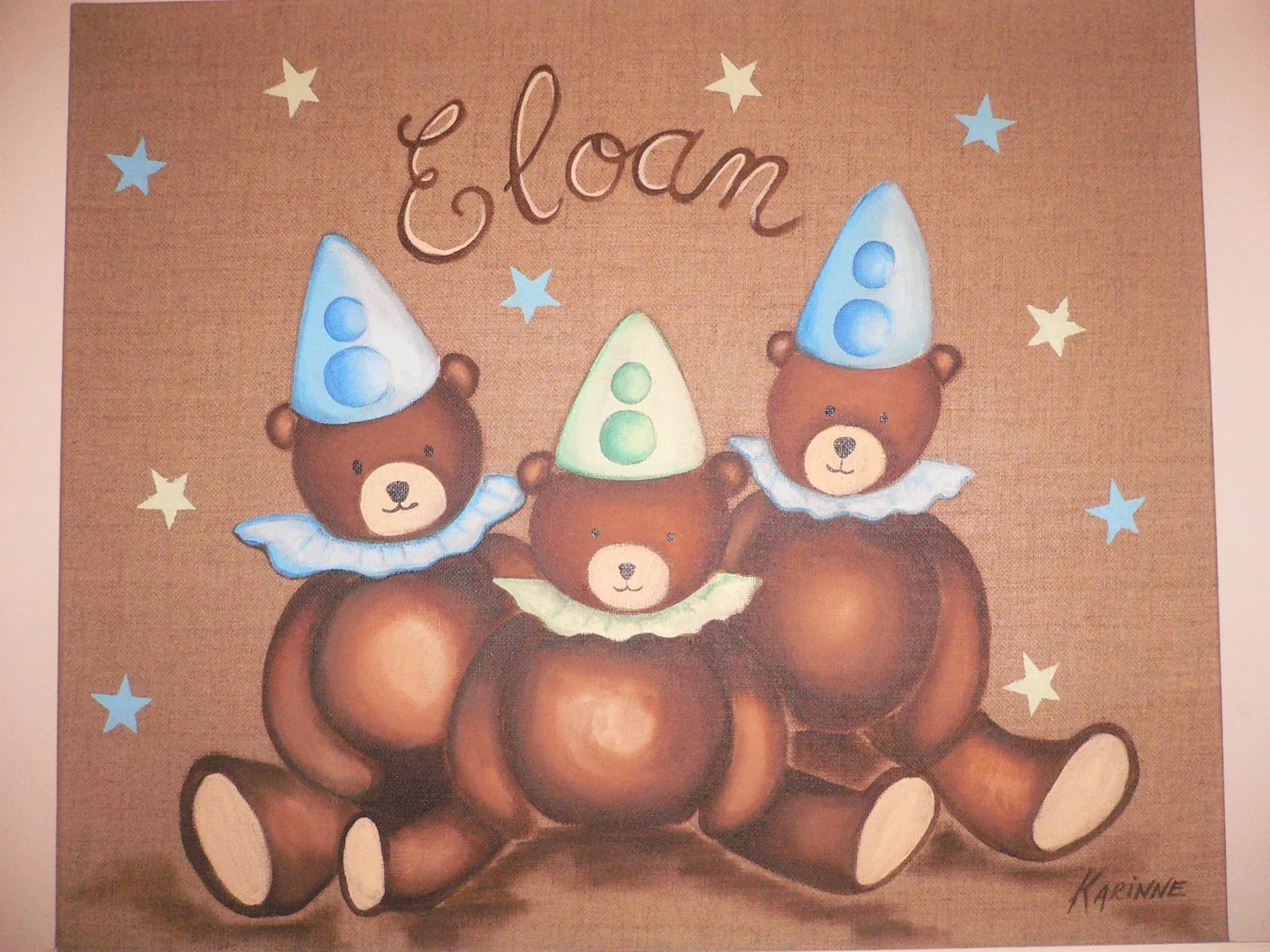 Tableau personnalisé enfant — L'atelier de Kashaine