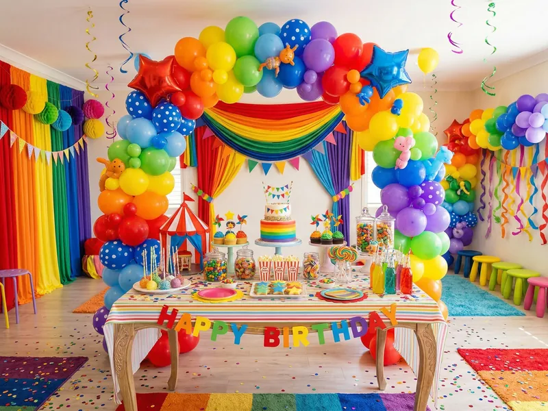 Décoration anniversaire thème Anniversaire mixte par L'atelier de Kashaine